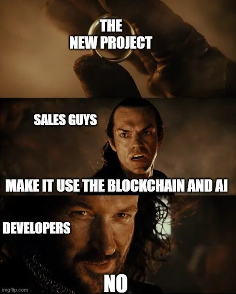 Developers Say No to AI