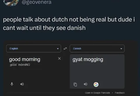 Danish Translation Goes Wrong