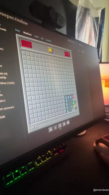 Watch Me Play Minesweeper