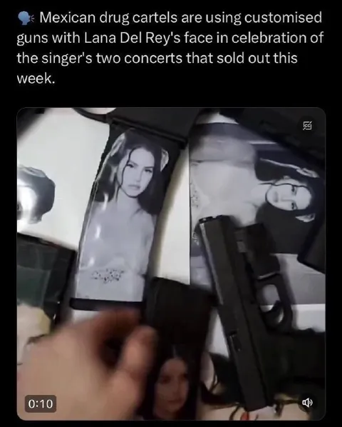Lana Del Rey Cartel Guns