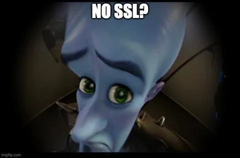 Megamind Sees No SSL