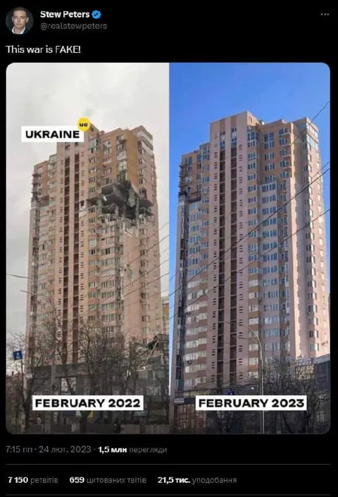 This War Is Fake