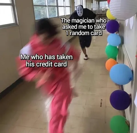 Stealing the Magician's Credit Card