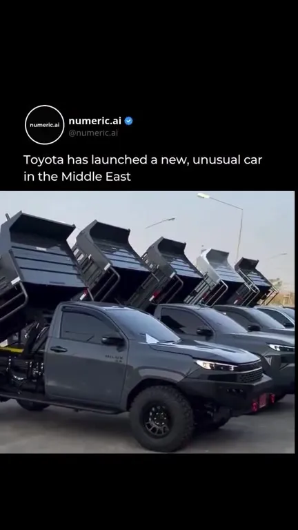 Необычная Toyota на Ближнем Востоке