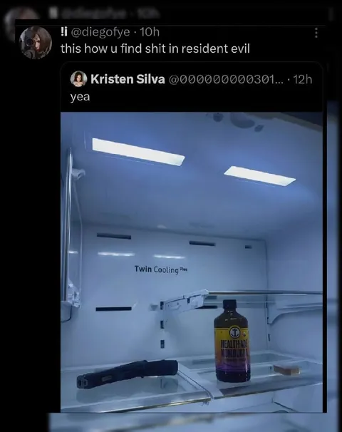 Finding Items in Resident Evil