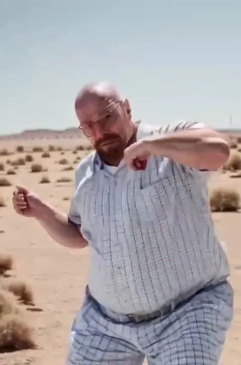 Персонажи Breaking Bad танцуют