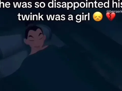Disappointed His Twink Was a Girl