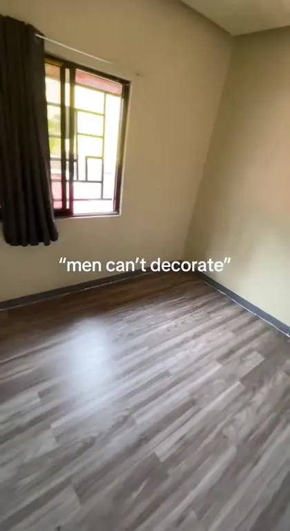 Men Can't Decorate Room Reveal