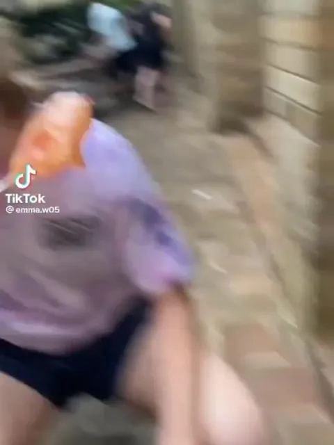 Сосиска сбегает с тарелки