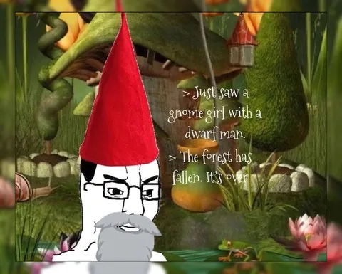 Gnome Girl and Dwarf Man