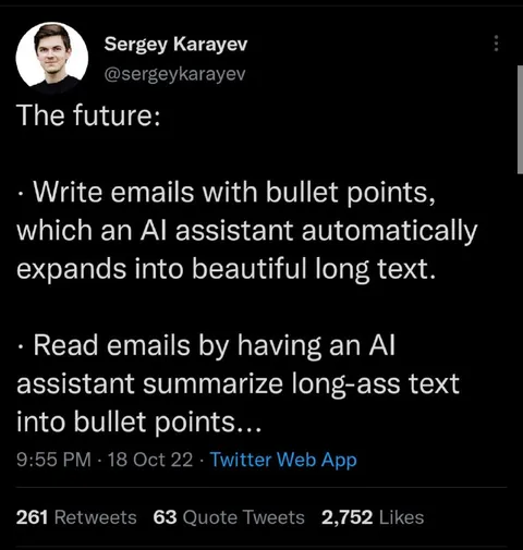 AI Email Paradox