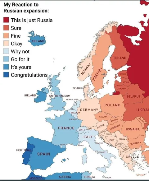 My Reaction to Russian Expansion