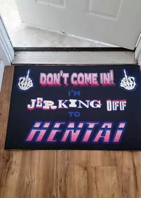 Don't Come In, I'm Jerking Off