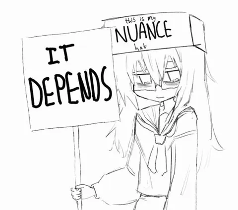 It Depends Nuance Hat