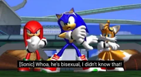 Sonic Learns He’s Bisexual