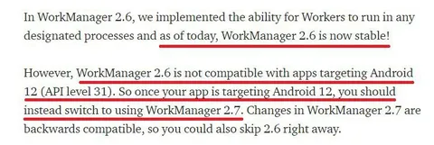 WorkManager 2.6 Is Stable