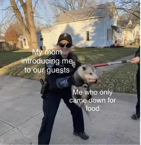 Only Came Down for Food