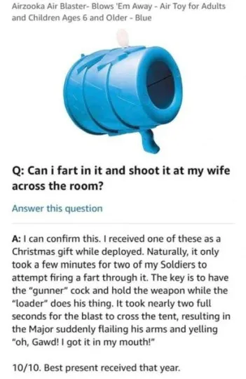 Fart Blaster Christmas Gift