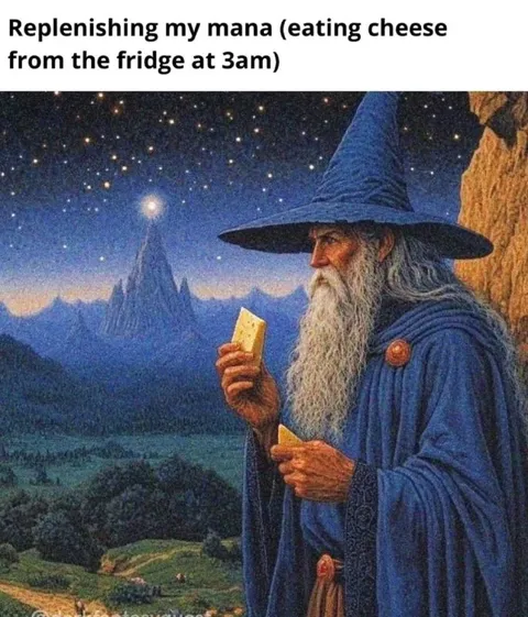 Replenishing My Mana at 3AM