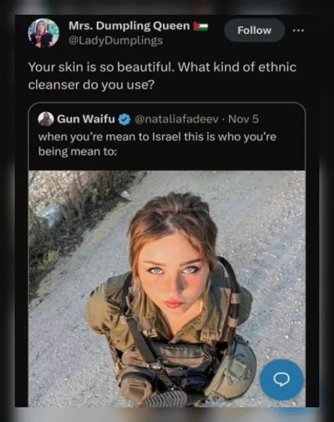 Ethnic Cleanser Question Backfires