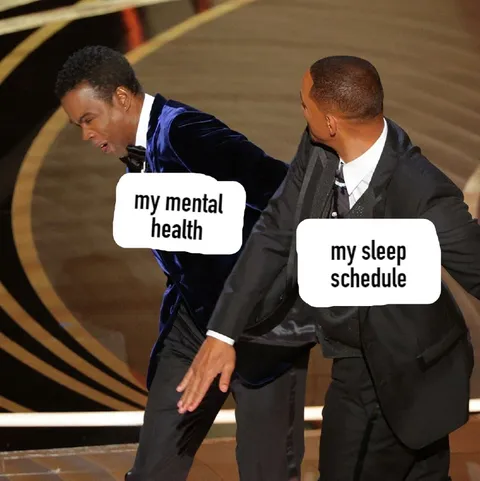 Mental Health Versus Sleep Schedule