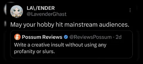Creative Insult Challenge Tweet