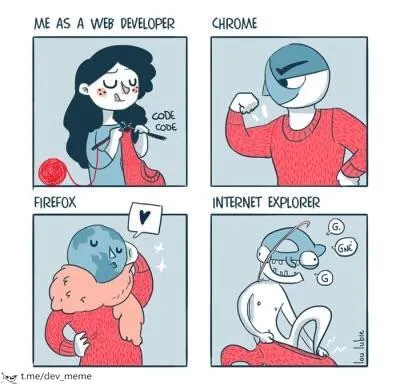 Web Developer Browser Struggles