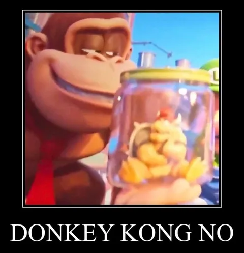 Donkey Kong Says No