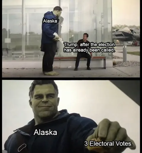 Alaska Has Three Electoral Votes