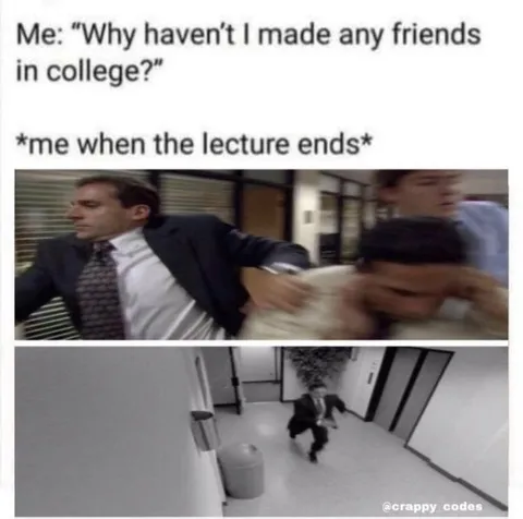 Leaving College Without Friends