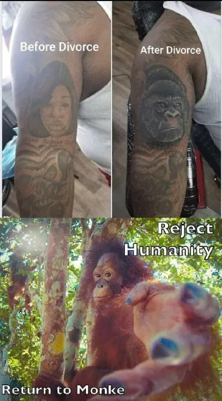 Reject Humanity Return to Monke