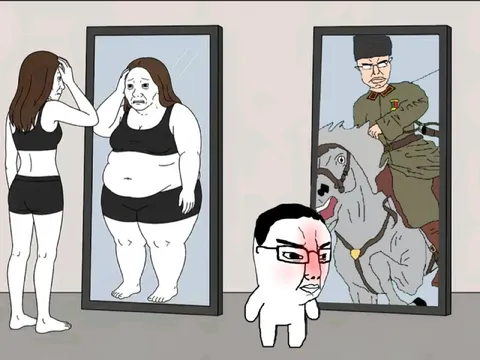 Странное отражение в зеркале