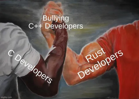 Rust and C Developers Bullying C++