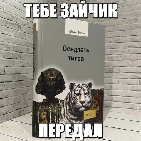 Тебе зайчик передал тигра