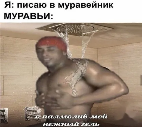 Муравьи и нежный гель