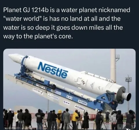 Nestlé Water Planet Rocket