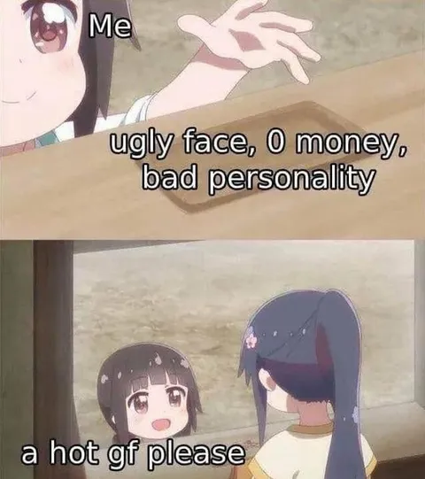 Ugly Face, Hot Girlfriend Please