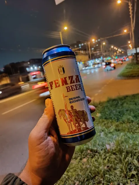 Пензяк на ночной улице
