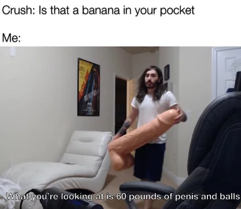 Sixty Pounds of Penis and Balls