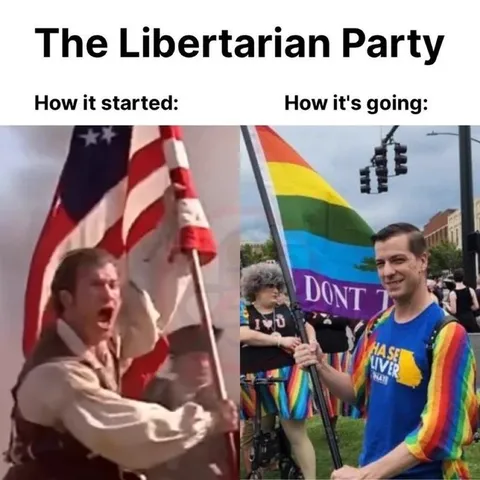 The Libertarian Party Then and Now