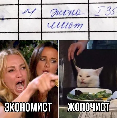 Экономист и жопочист