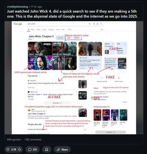 Google Invents John Wick 5