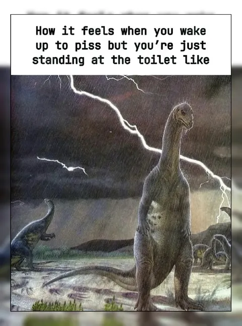Standing at the Toilet Like