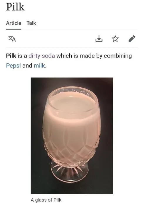 Pilk Pepsi Milk Drink