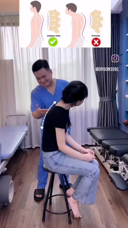Bài tập chữa gù lưng