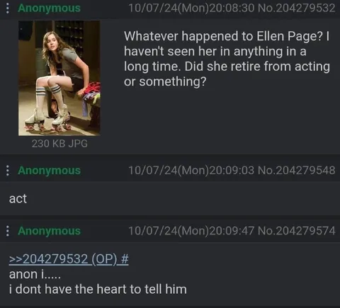 Whatever happened to Ellen Page