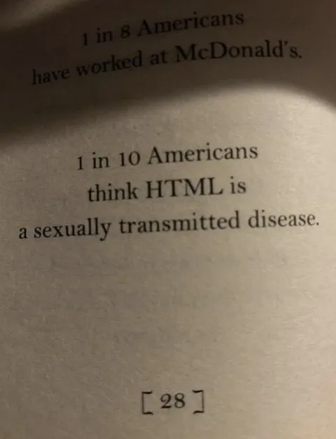 HTML Is an STD