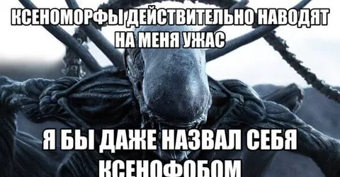 Ксеноморфы наводят ужас