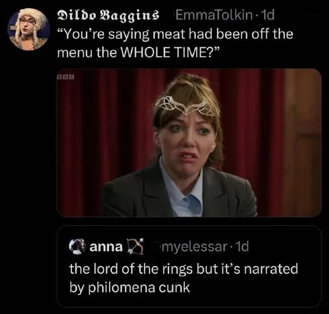 Bilbo Learns Meat Was Banned