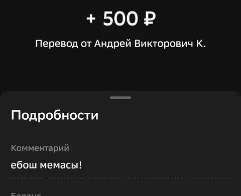Перевод с комментарием «ебош мемасы»